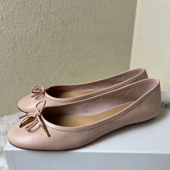 Chloe Iris Leather Ballet Flats Women's Size: 7.5 | IT 37.5 - Picture 3 of 8